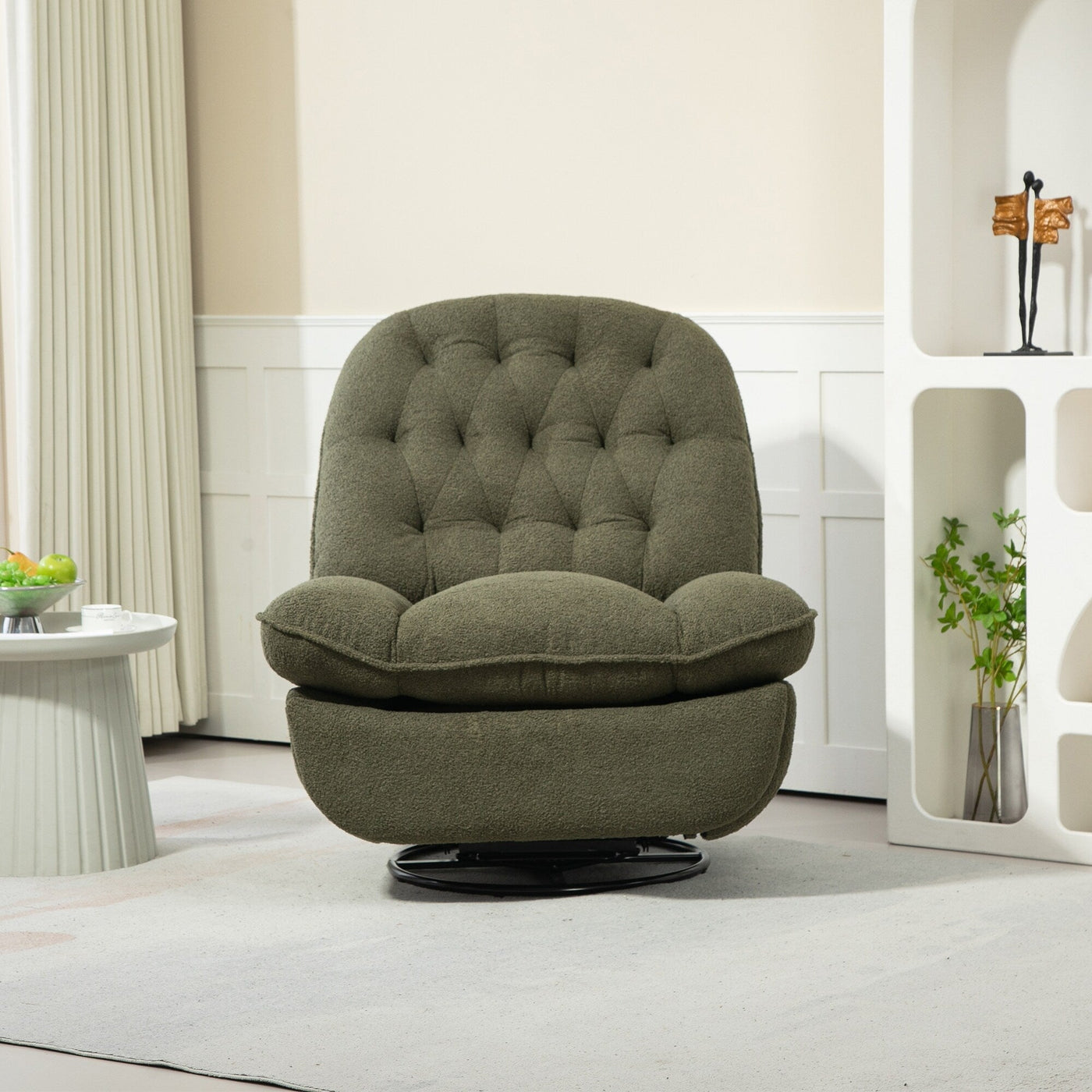 360 degrees Swivel Recliner Adjustable Sofa Chair Set of 2