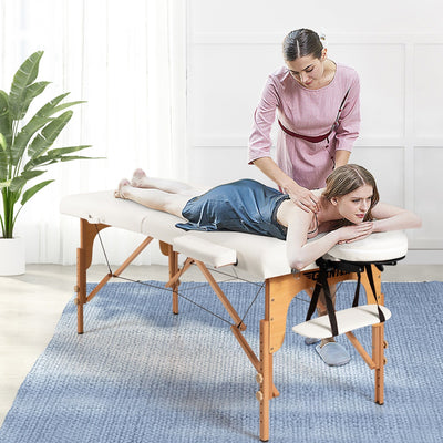 84''L Portable Massage Table Adjustable Facial Spa Bed Tattoo w/ Carry