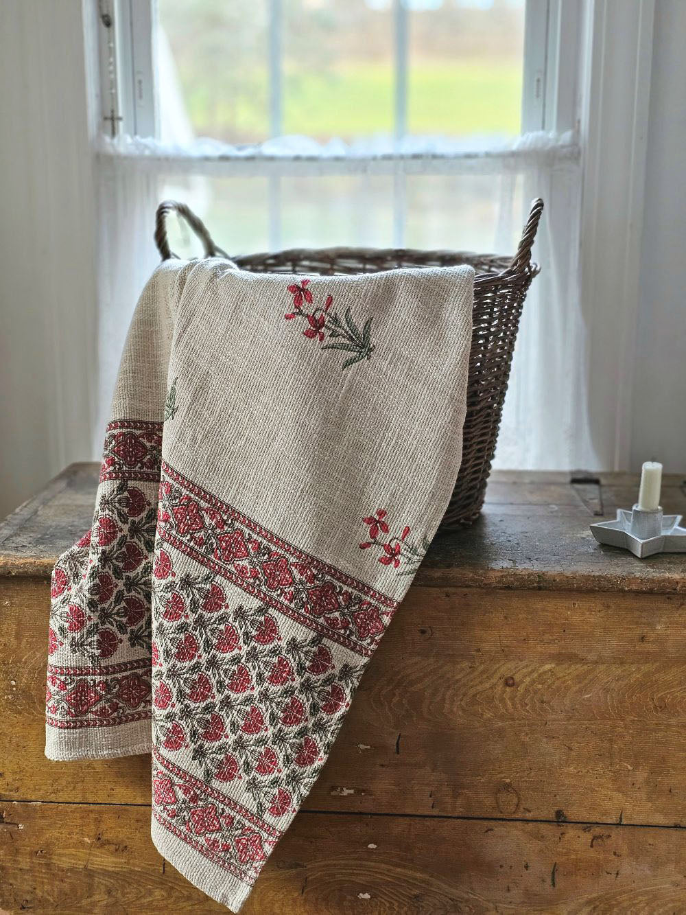 Abigail Cottage Throw Blanket