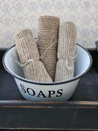 White Enamel Soap Bowl