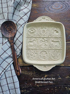 Stoneware Shortbread Pan