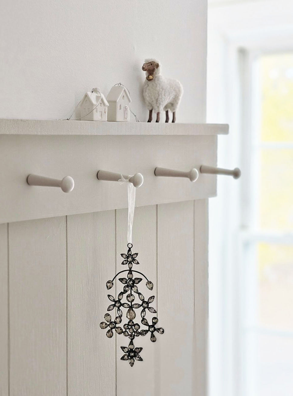 Little Ceramic House Ornaments