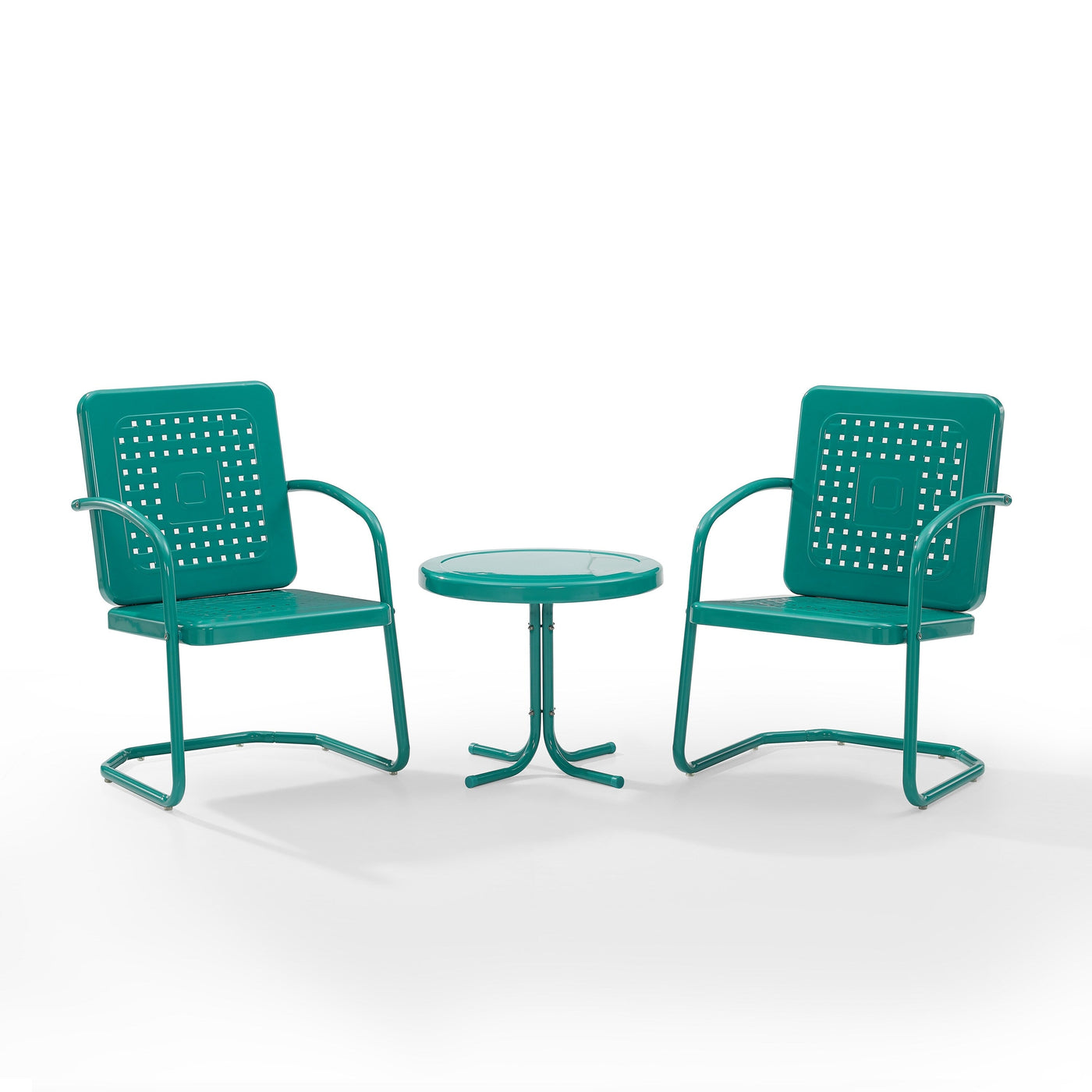 Crosley Bates 3Pc Outdoor Chair Set - 84 W x 22 D x 35 H