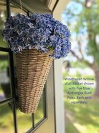 Weathered Willow Wall Basket