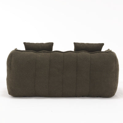 Comfortable square recliner sofa