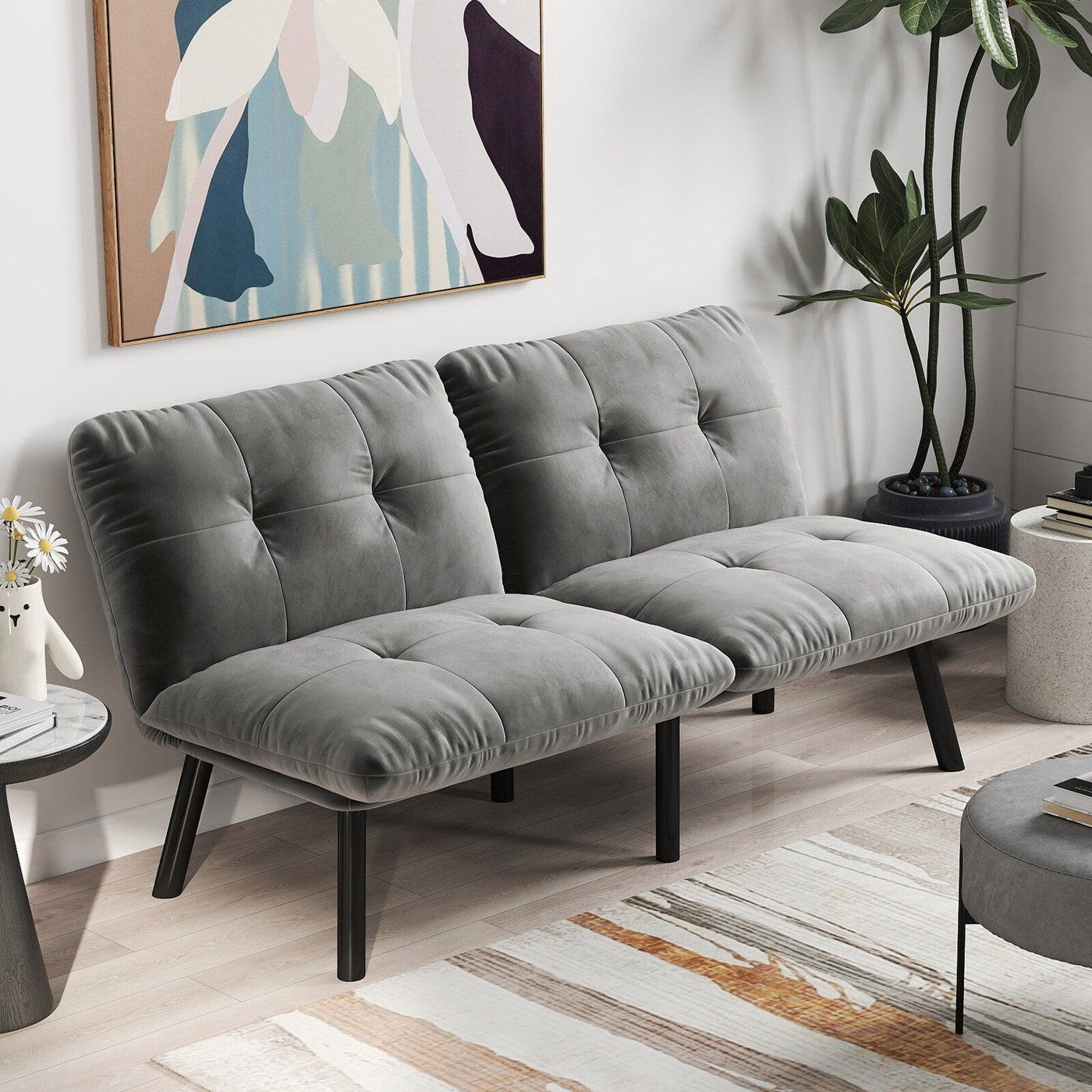 Convertible Folding Modern Sofa Bed