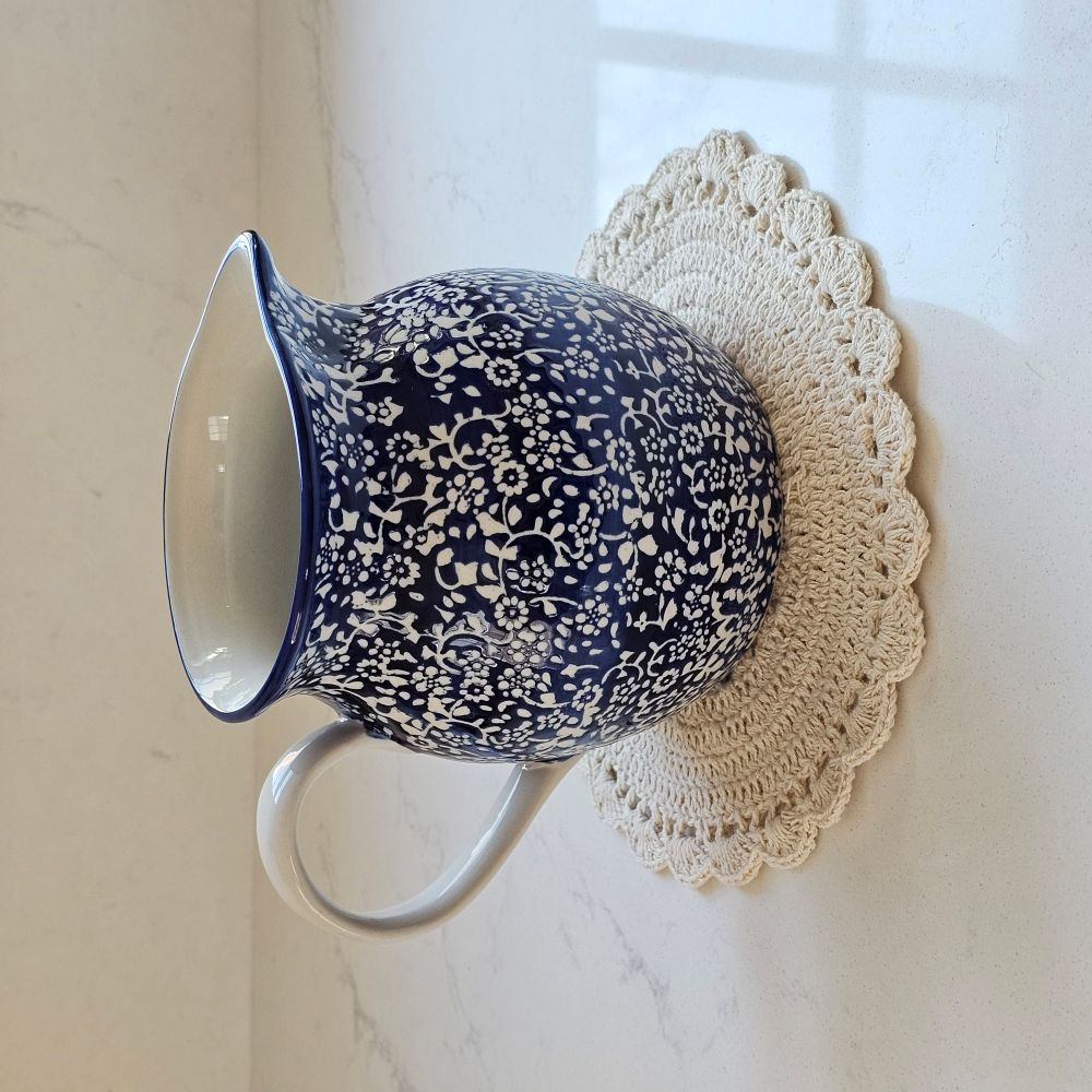 Cordelia Blue Pitcher