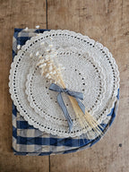 Crochet Doily Set of Two