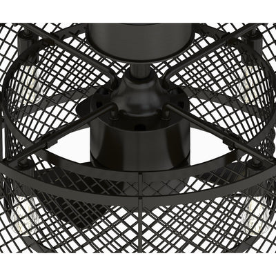 Fanimation Studio Collection Vintere Aged Bronze 4-light Ceiling Fan