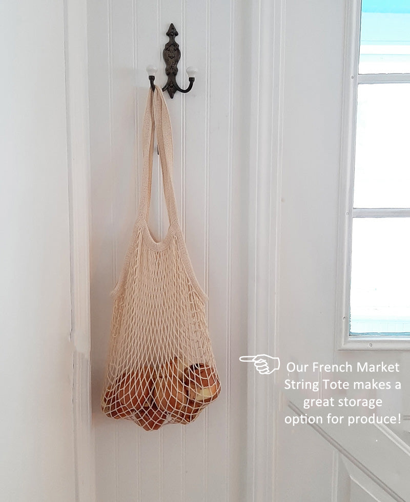 French Market String Tote with Long Handle