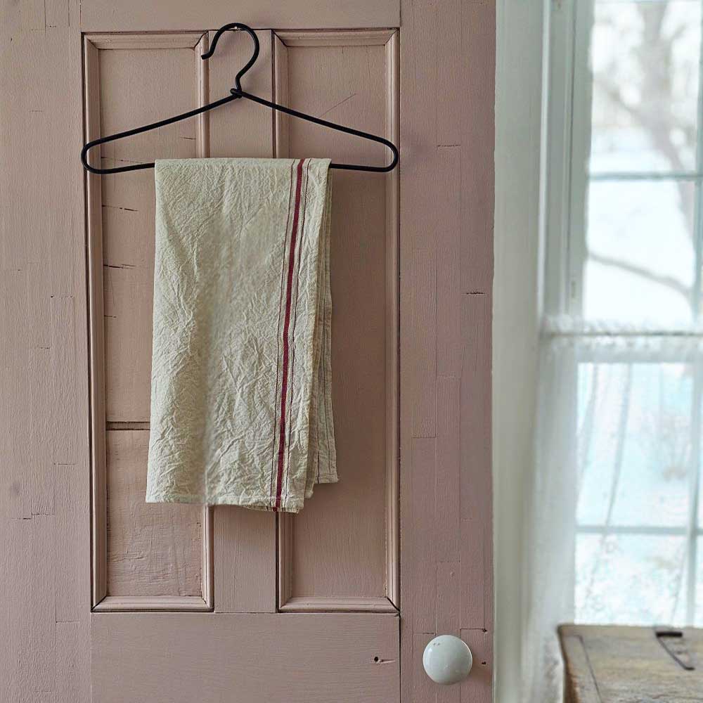 French Bistro Red Stripe Kitchen Towel