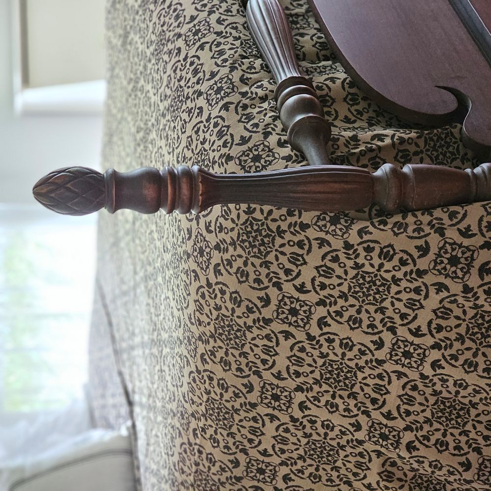 Heritage Reversible Bed Coverlet Blanket