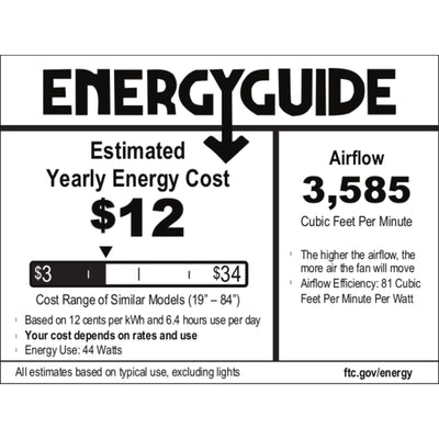 Hunter 52 Canyon Ridge Indoor / Outdoor Ceiling Fan LED Light, Handheld Remote - Farmhouse, Rustic, Industrial