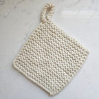 Knitted Wool Pot Holder