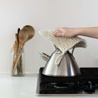 Knitted Wool Pot Holder