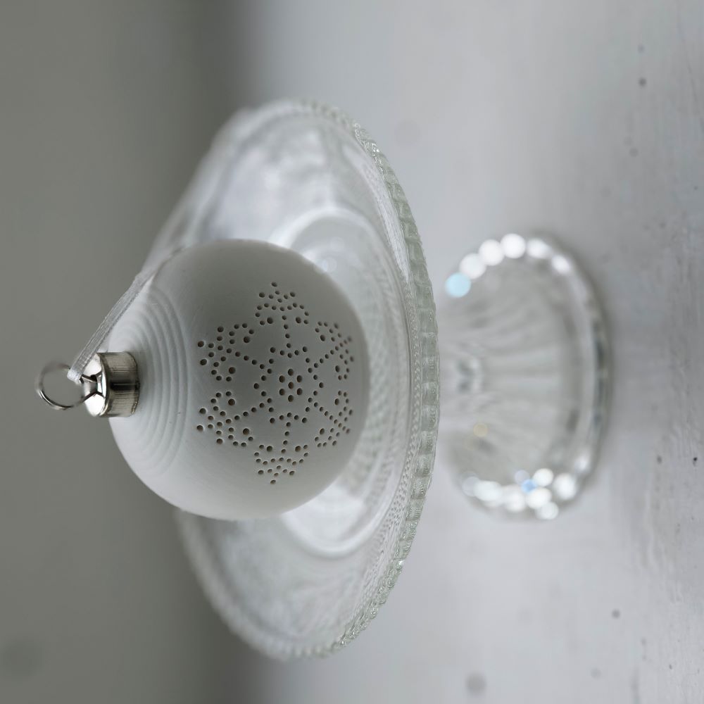 Lighted Snowflake Ornament, Set of Three