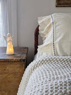 Lighted Ceramic Angel