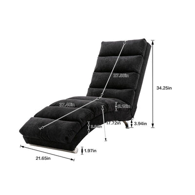 Linen Massage recliner Interior with remote control, ergonomic electric massage recliner, 5 modes