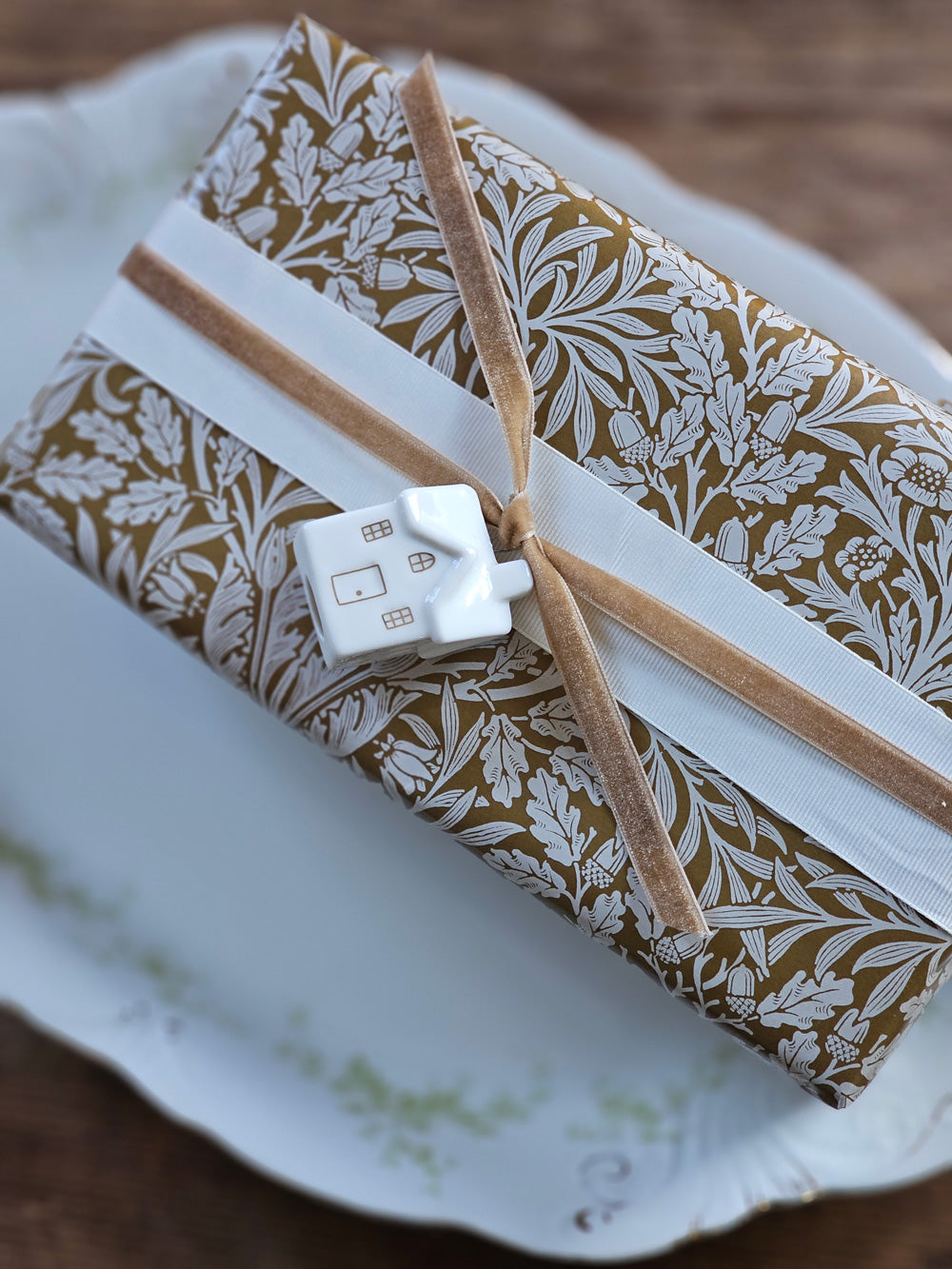 Little Ceramic House Ornaments