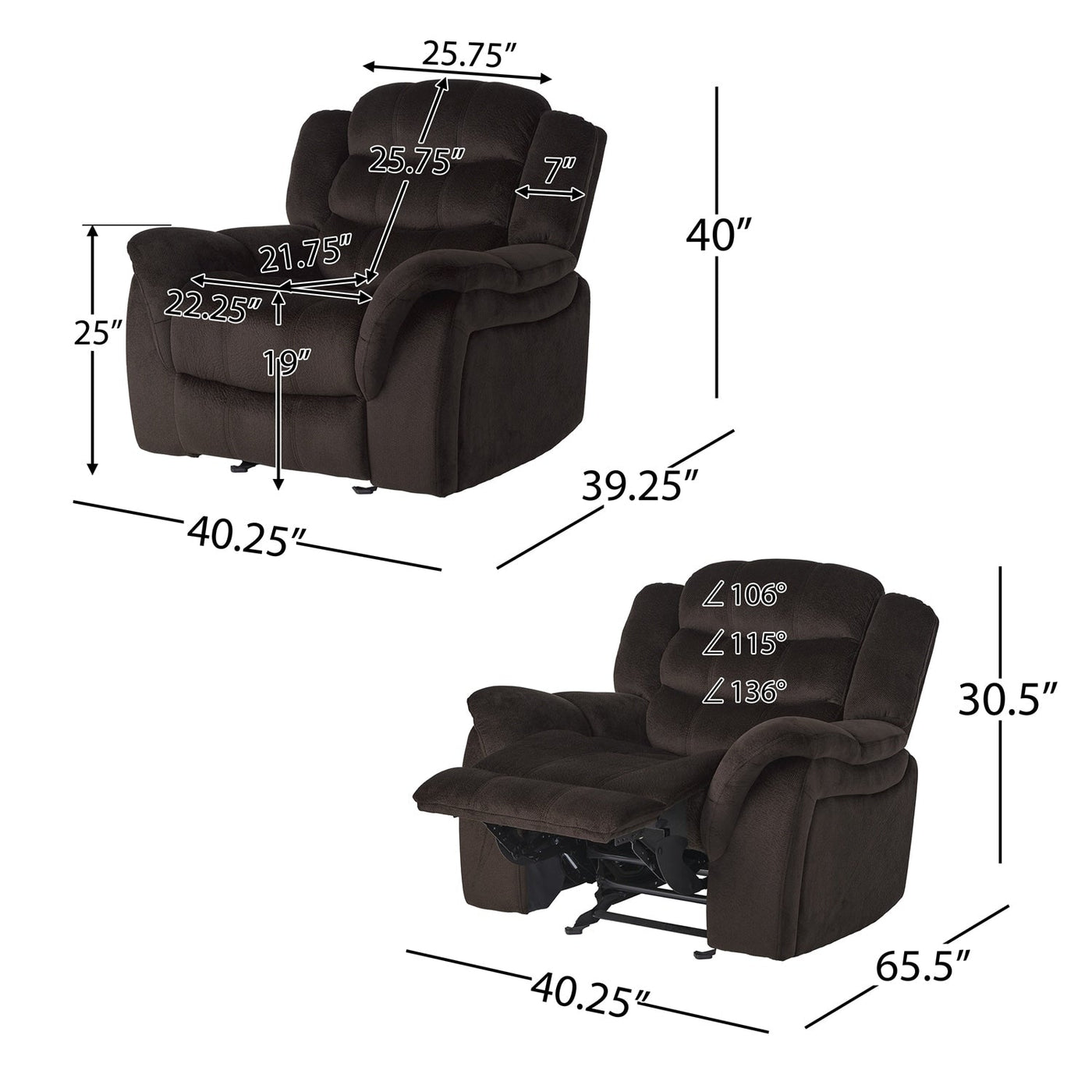 Luxurious Oversized Recliner Chair for Ultimate Relaxation