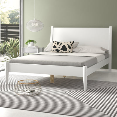 Mid-Century Panel Bed