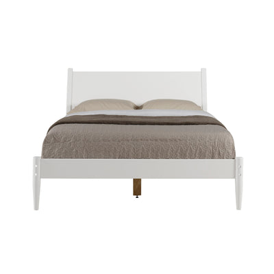 Mid-Century Panel Bed