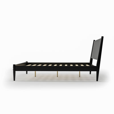 Mid-Century Panel Bed