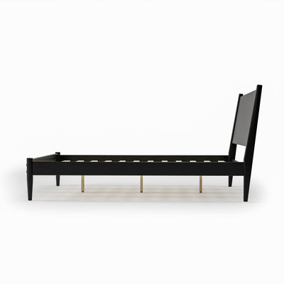 Mid-Century Panel Bed