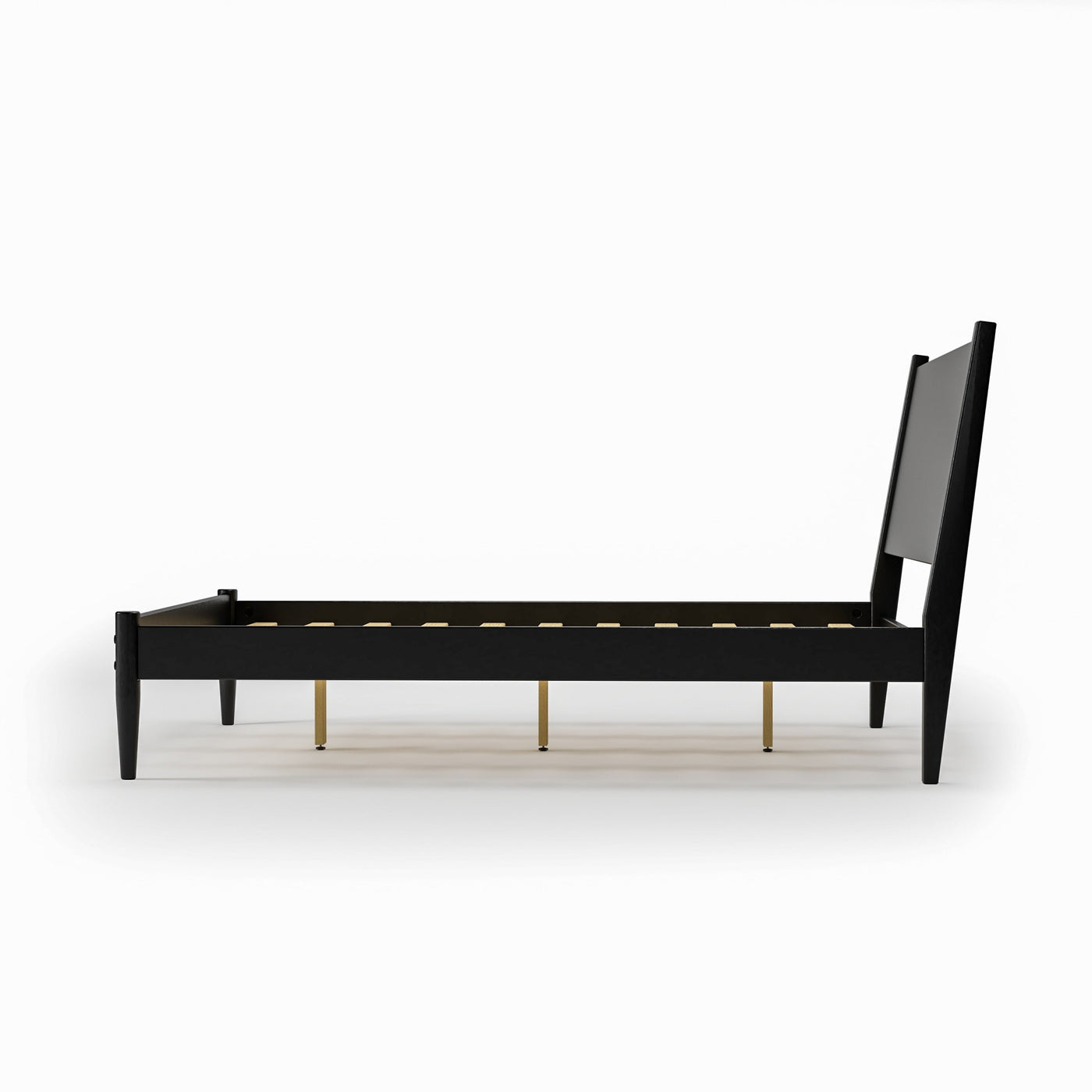 Mid-Century Panel Bed