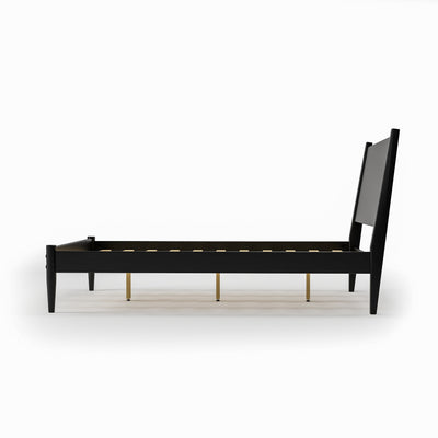 Mid-Century Panel Bed