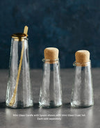 Mini Glass Carafe with Spoon