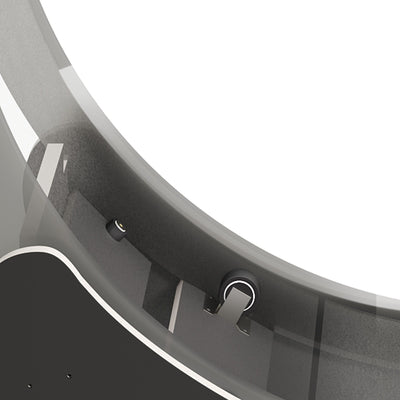 Moasis 43.3 inch Wood Large Cat Treadmill Exercise Running Wheel with Carpeted Runway