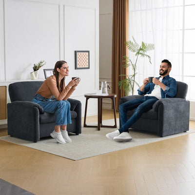 Modern Elephant Ears Armchair Accent Sofa Comfortable Seating for Living Room & Bedroom