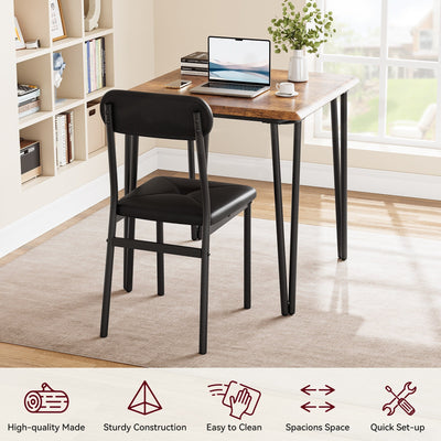 Modern kitchen Dinner Table Set for Dining Room - 3-Piece