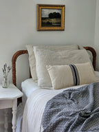 Welsh Inspired Throw Blanket, Navy