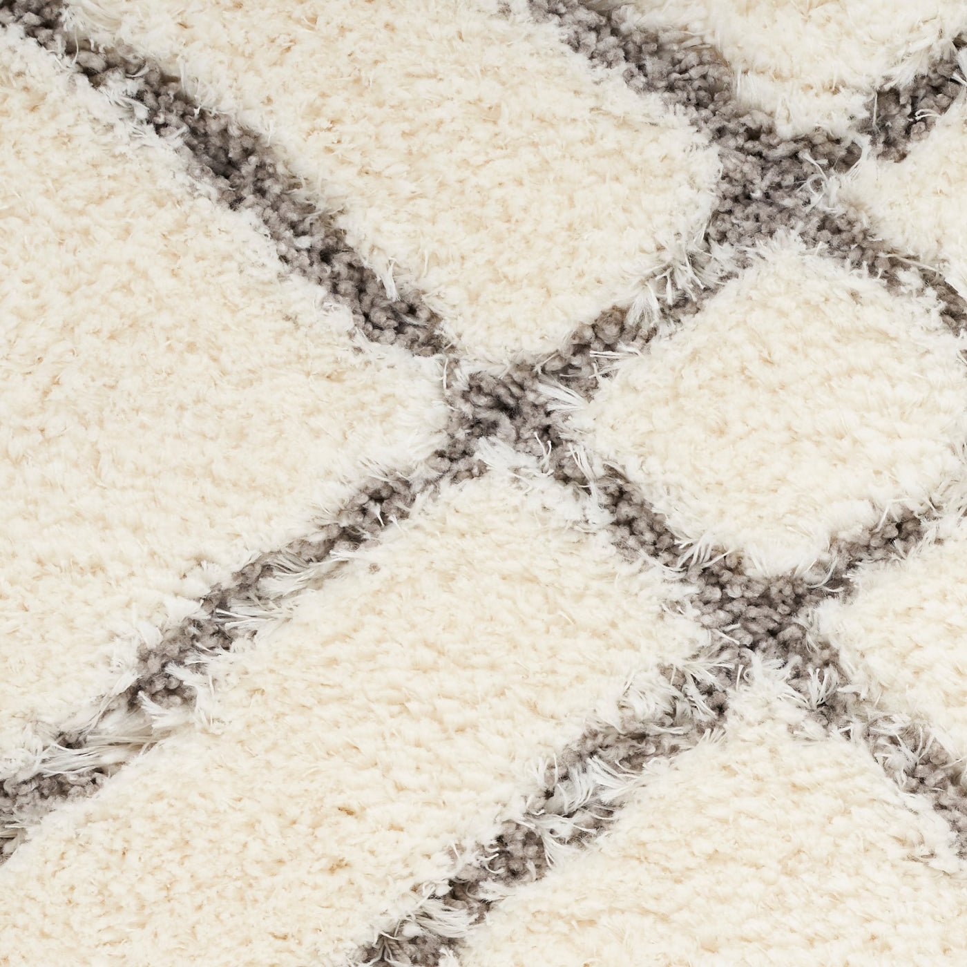 Nourison Luxurious Shag Ultra Plush Pile Abstract Geometric Area Rug