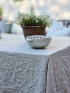 Oatmeal Linen Tablecloth