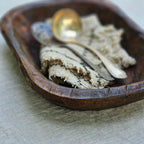 Primitive Wood Dough Bowl