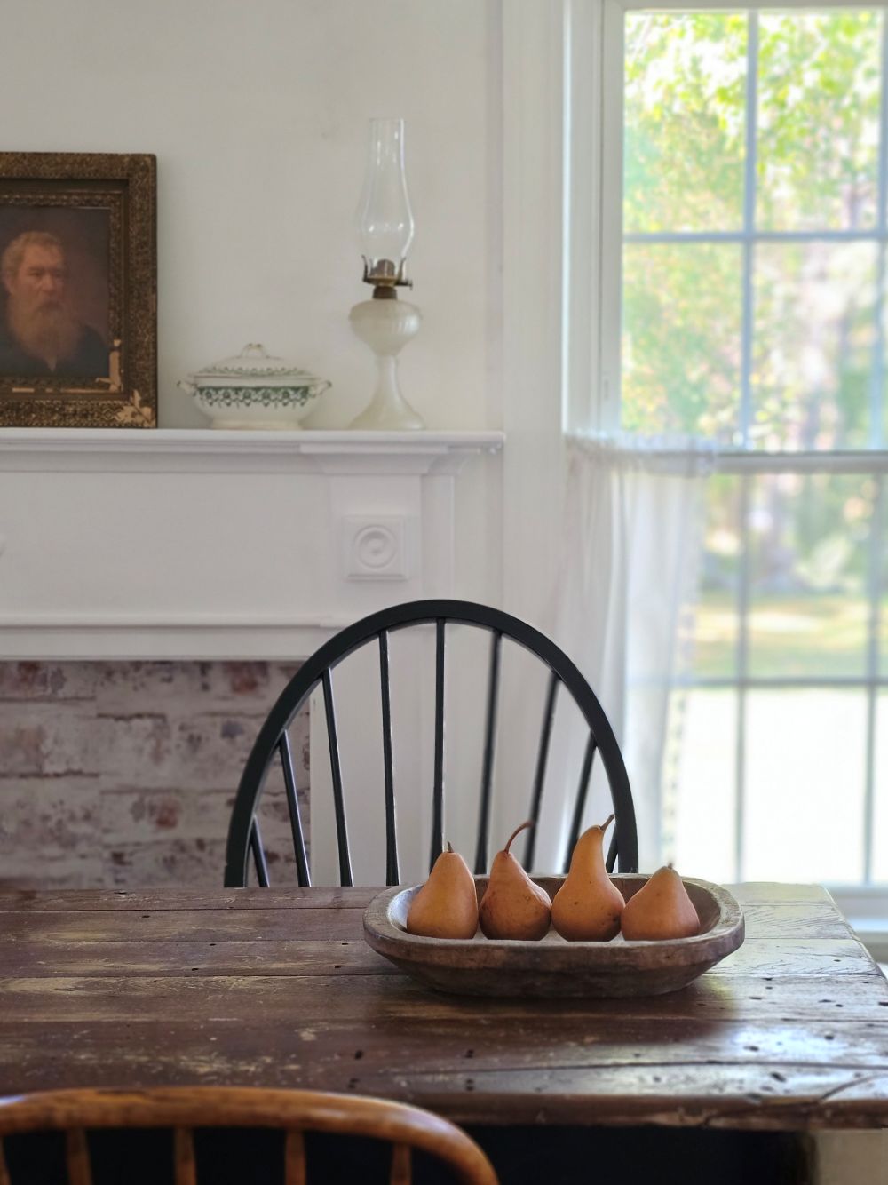 Primitive Wood Dough Bowl