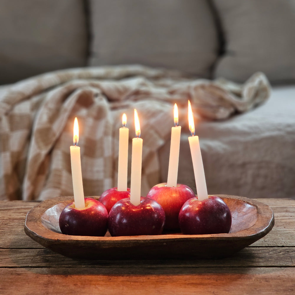Primitive Wood Dough Bowl