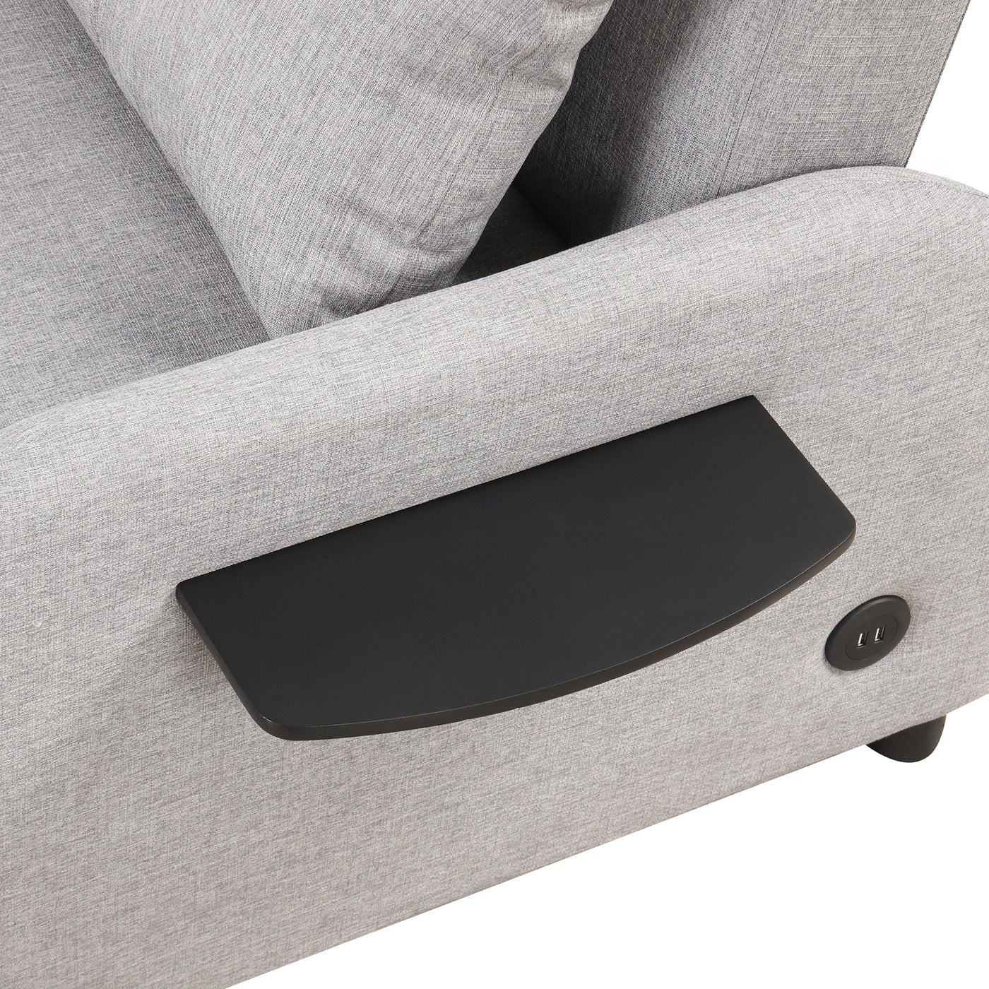 Pull Out Sofa Sleeper 3 in 1 with 2 Wing Table