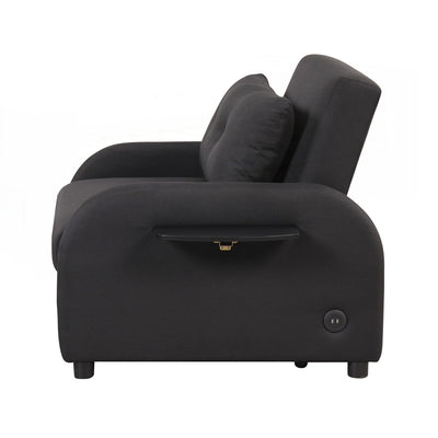 Pull Out Sofa Sleeper 3 in 1 with 2 Wing Table