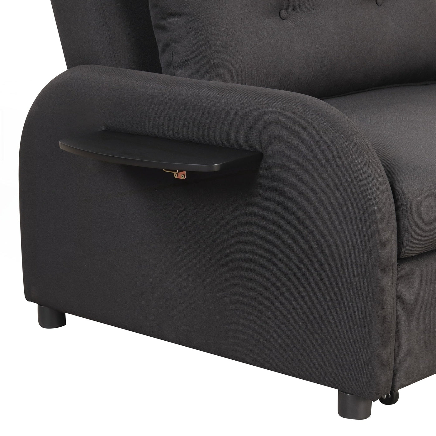 Pull Out Sofa Sleeper 3 in 1 with 2 Wing Table
