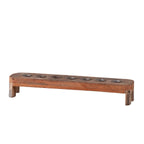 Reclaimed Wood Taper Candle Centerpiece