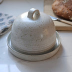 Rustic French Butter Dish with Dome