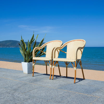 SAFAVIEH Doreth Arm Chair (Set of 2) - 23Wx36Dx25H