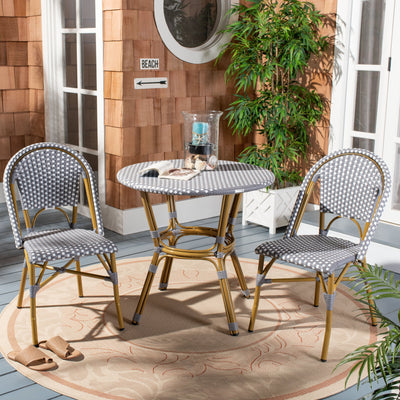 SAFAVIEH Marolyn Stackable Dining Chair (Set of 2) - 18W x 22D x 35H