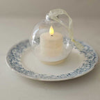 Snow Globe Candle Ornament