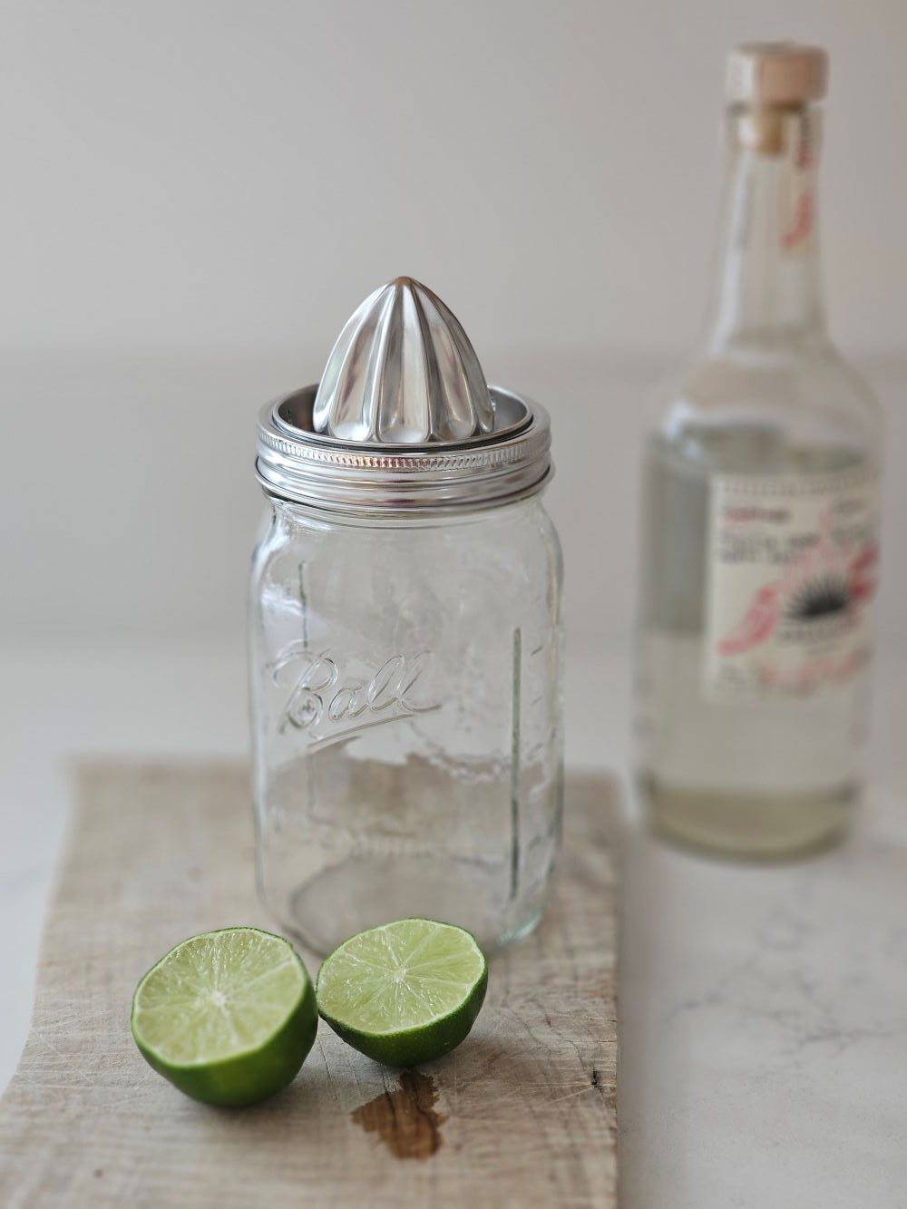 Stainless Steel Juicer Lid for Wide Mouth Jars