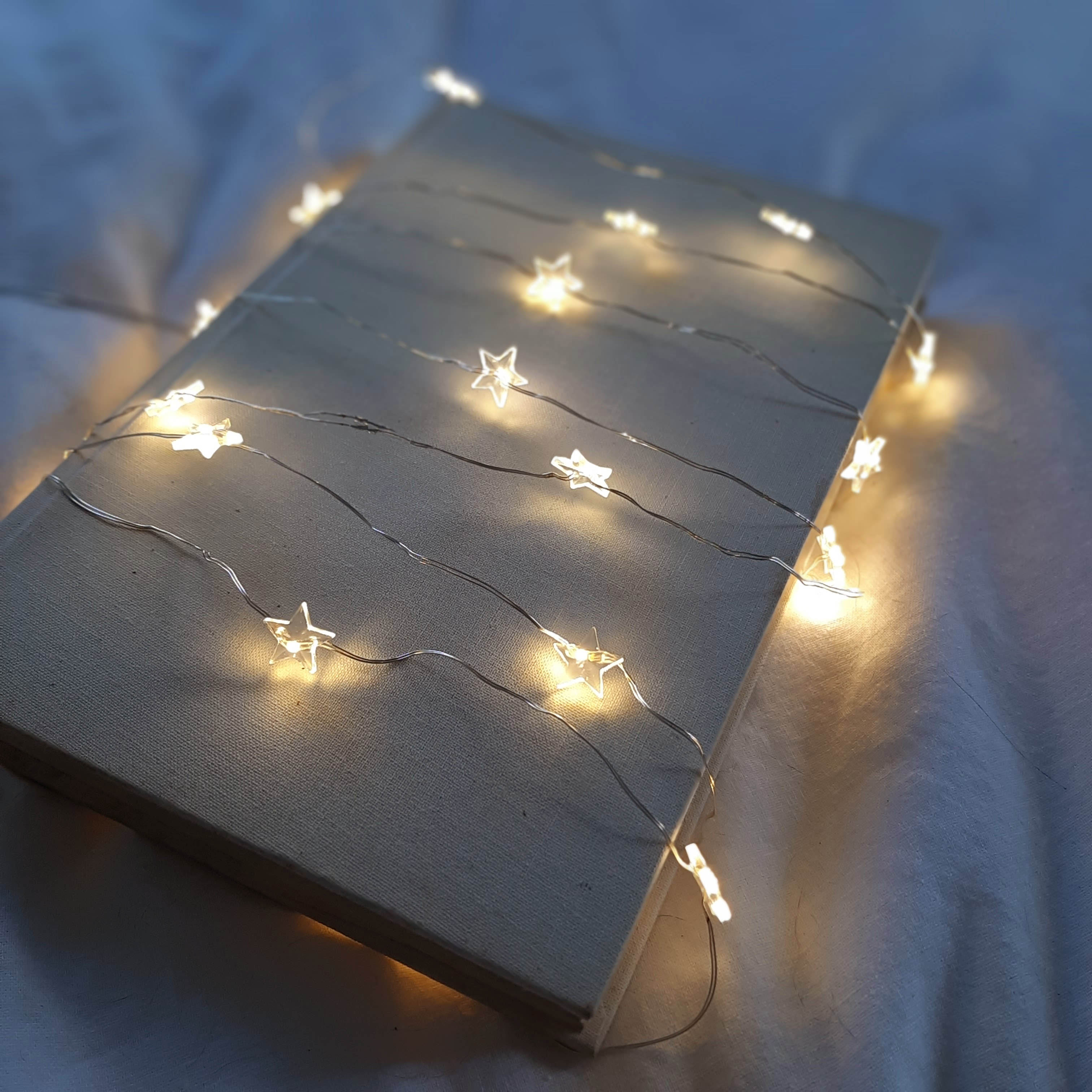 Clear Star Fairy Lights